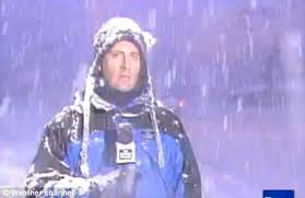 I like watching Jim Cantore, but I hope to never see him standing like this on my street.