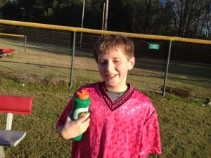 My son should be manning the goal for the U.S. World Cup in just a few short years (decades) thanks to our SECRET WEAPON!