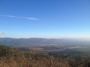 Another of my favorite places to run is in the mountains.