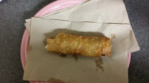 This was the kind of egg roll that made you question you'd ever want to eat again.